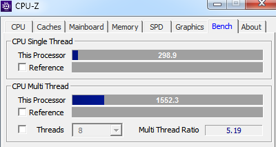 CPU_Z  бенчмарк