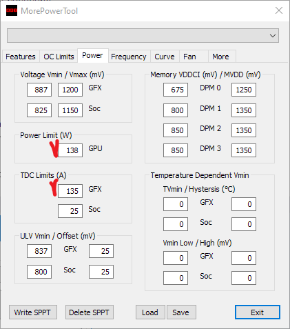 Power Limit у XFX RX6700 XL без разгона .png